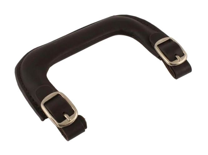 Hovedbilde Allparts leather instrument case handle, brown