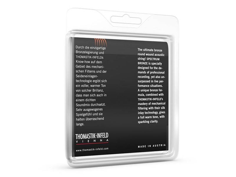 Thomastik THSB-110 Spectrum string set acoustic, bronze roundwound, 010-050