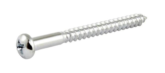 Hovedbilde Allparts Bass Pickup Screws Chrome 8-p