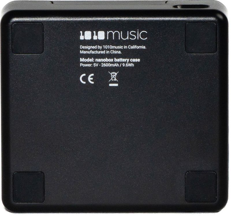 1010music Nanobox Battery Case - Rechargeable battery case for Nanoboxes