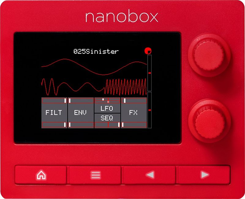 1010music Nanobox Fireball - Polyphonic Wavetable mini synthesizer