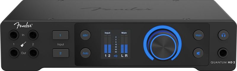Fender Studio Quantum HD 2 - 20x24 audio interface, USB-C, 32-bit/192 kHz