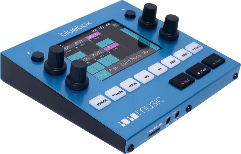 1010music Bluebox - Compact digital mixer & recorder