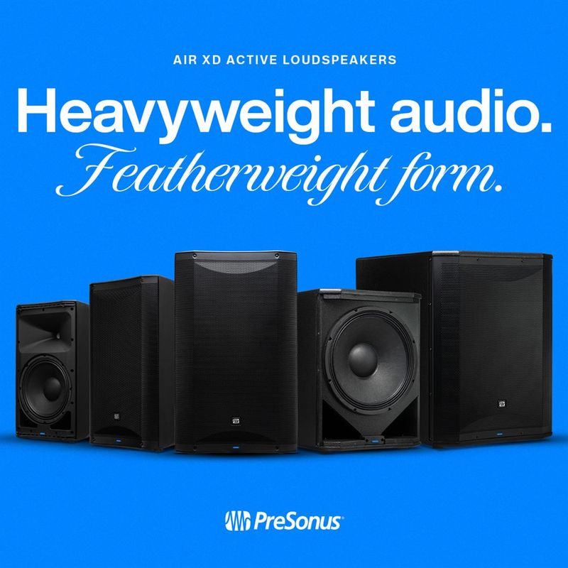 PreSonus AIR XD Sub 15 - Active Extended Definition Subwoofer