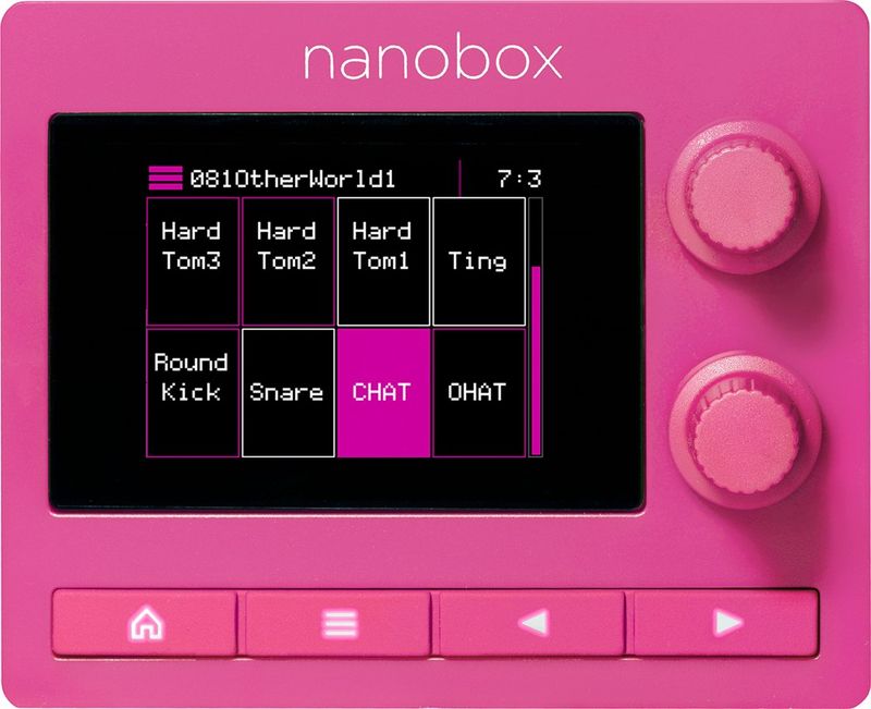 1010music Nanobox Razzmatazz - Compact drum synthesizer