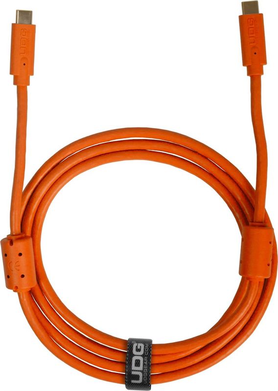 UDG Gear Ultimate Audio Cable USB 3.2 C-C Orange Straight 1,5 m