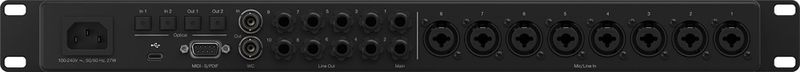 Fender Studio Quantum HD 8 - 26x30 audio interface, USB-C, 32-bit/192 kHz