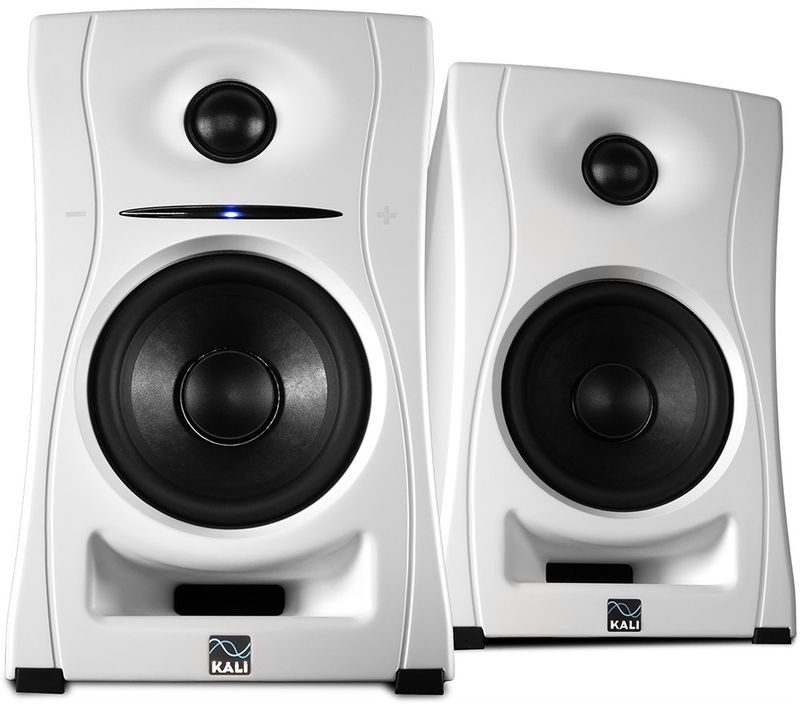 Kali Audio 4 Inch 2-Way Ultra Nearfield powered loudspeaker system w/Bluetooth - White