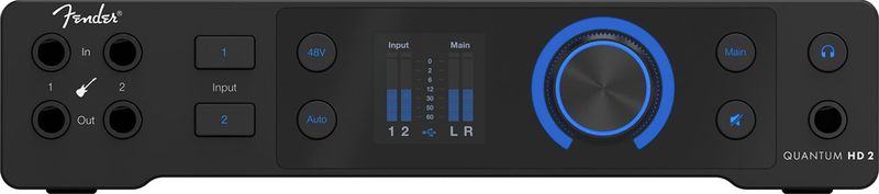 Fender Studio Quantum HD 2 - 20x24 audio interface, USB-C, 32-bit/192 kHz