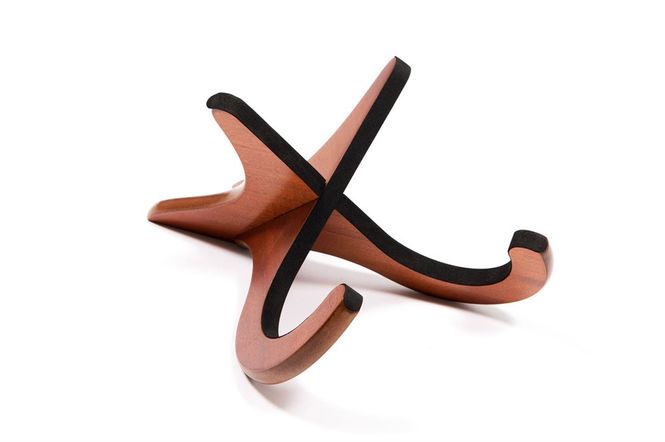 Hovedbilde Kala Ukulele Stand, Mahogany, Foam Edge