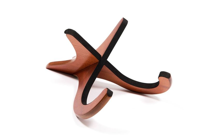 Kala Ukulele Stand, Mahogany, Foam Edge