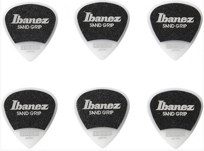 Hovedbilde Ibanez Grip Wizard PPA16XSG-WH plekter 6stk