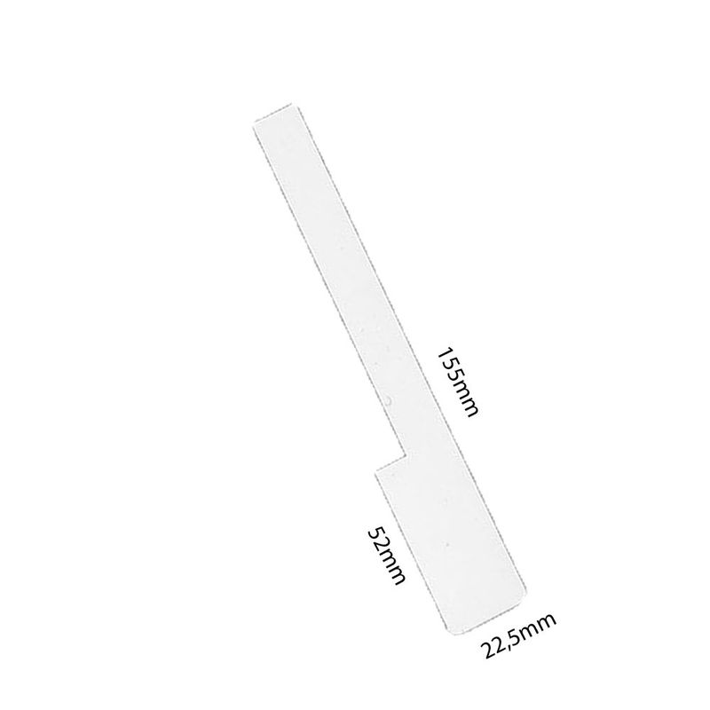 Tangentbelegg Acryl, Uten Front ,Tangent 
