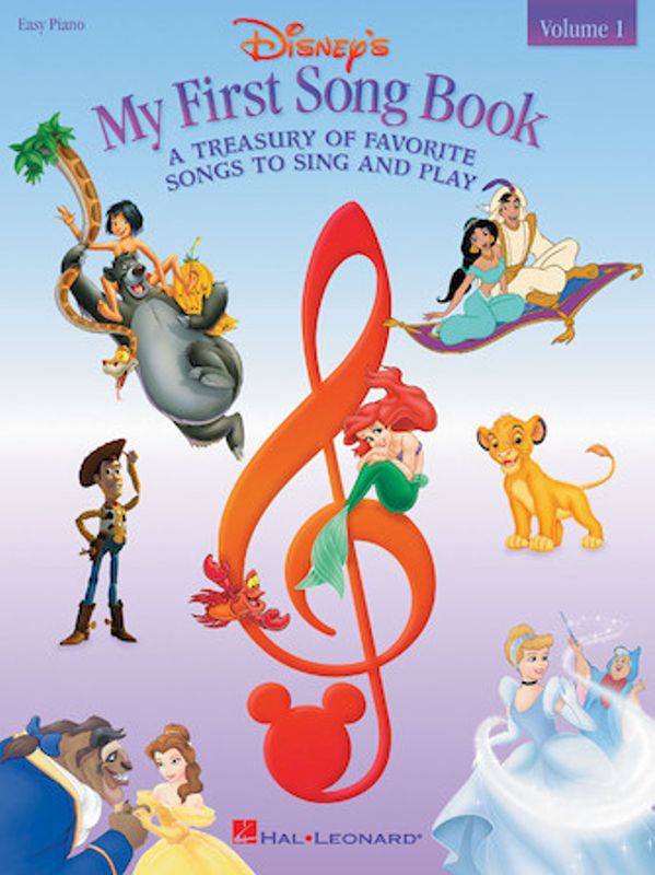  Disney My first songbook vol 1-4 Notepakke