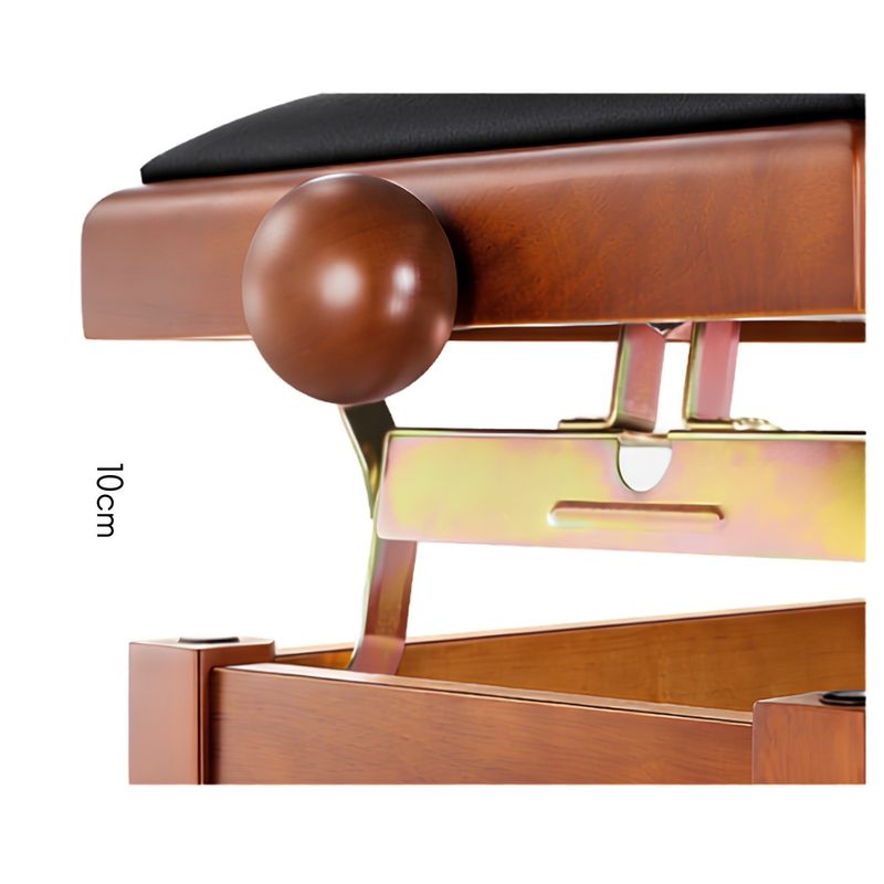 Donner Adjustable pianokrakk trefarge