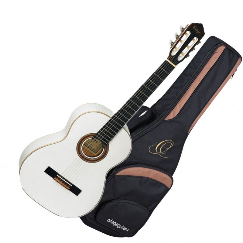 Ortega R121-WH White m/bag