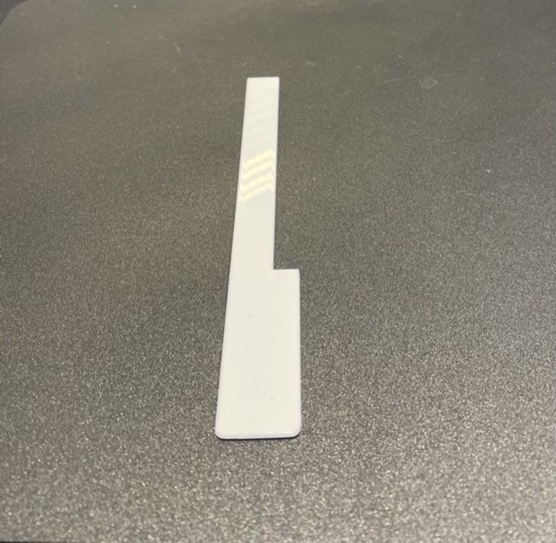 Tangentbelegg Acryl, Uten Front ,Tangent "C"