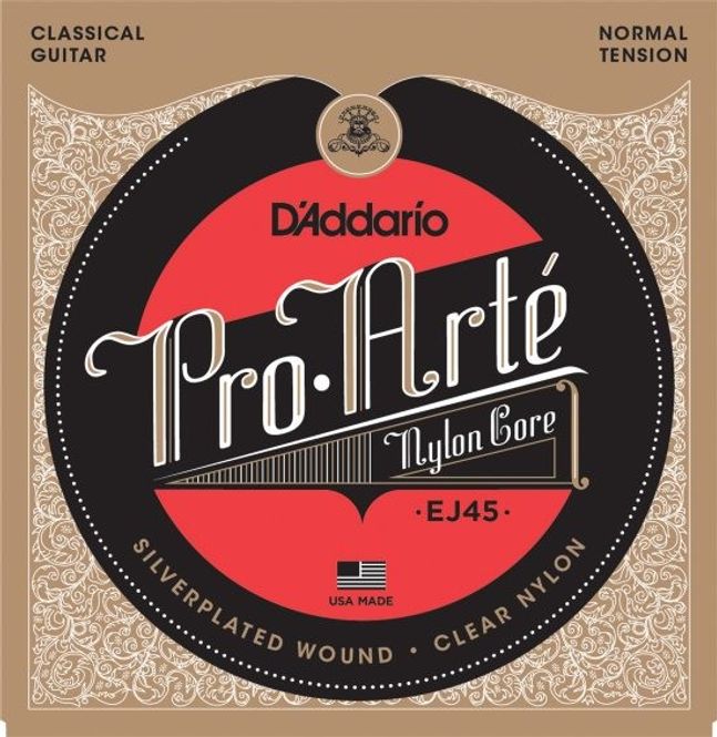 Hovedbilde Daddario EJ45 Pro Arte Clear Nylon