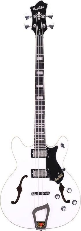 Hagstrom Viking Bass White