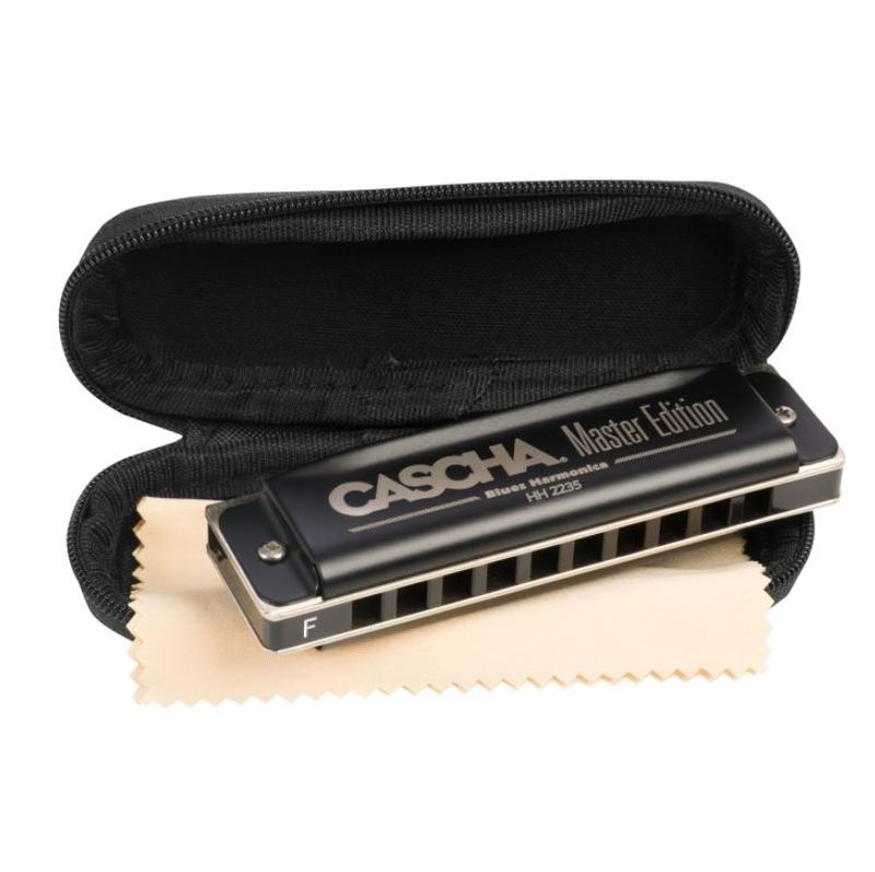 Cascha Master Edition Series Blues Harmonica - HH 2235 F-dur.