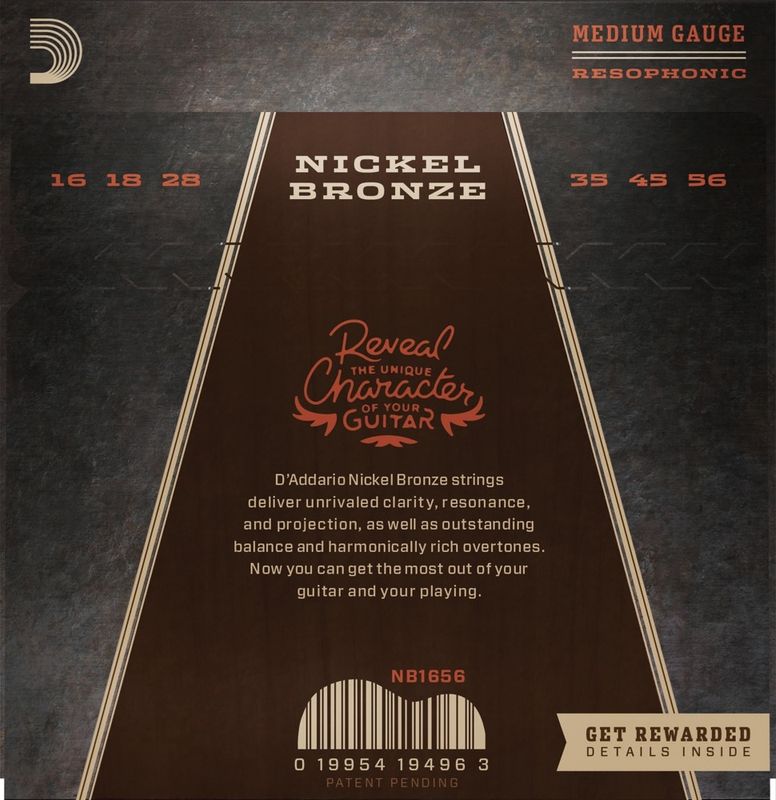 Daddario NB1656 Medium 015-056