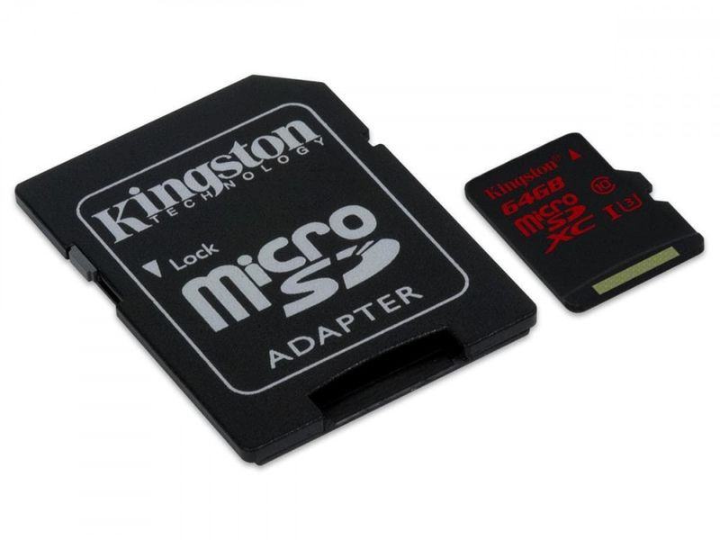 Kingston MicroSD Kort 64GB
