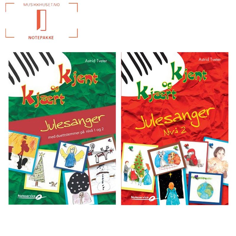 Kjent og kjært Julesanger -Nivå 1 & 2 