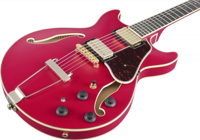 Ibanez AMH90-CRF Cherry Red Flat