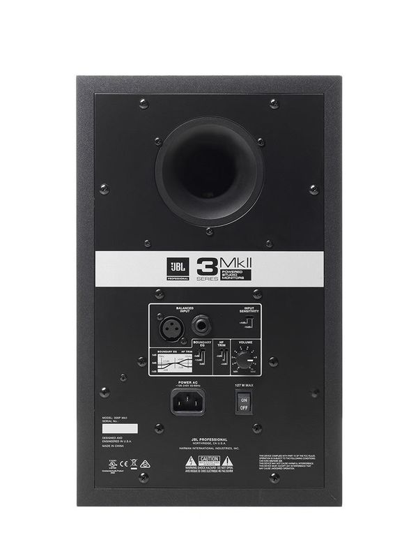JBL LSR305P MKII Studiomonitor Svart