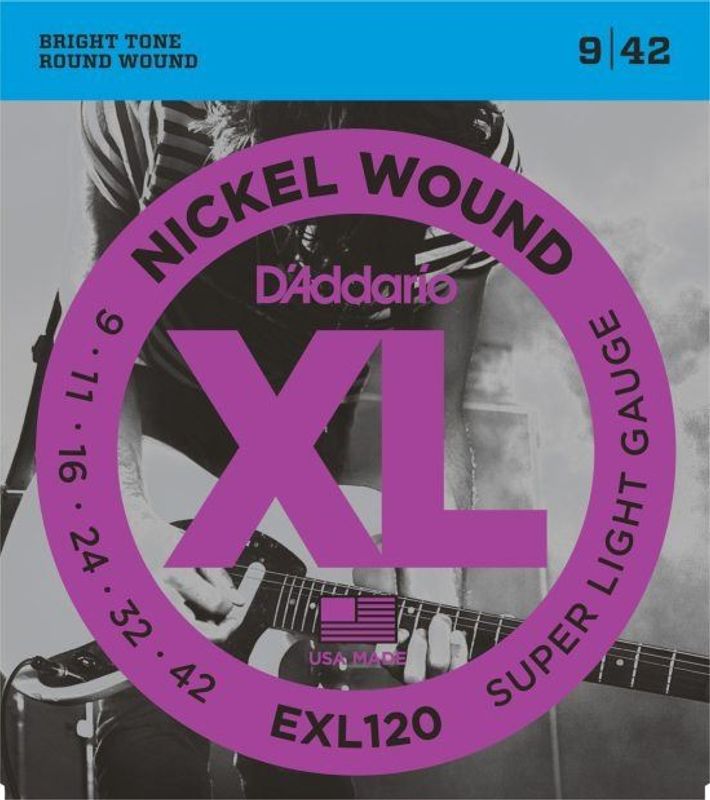 Daddario EXL120 9-42