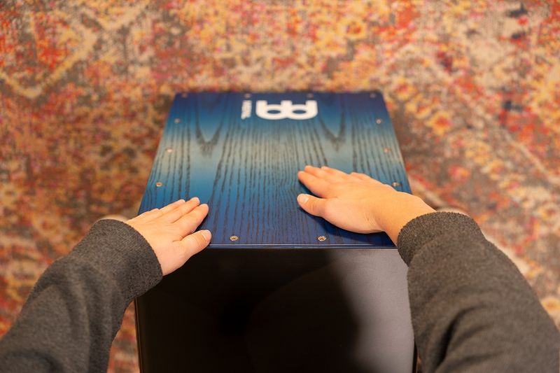 Meinl Percussion MCAJ100BK-PBF Headliner Snare Cajon Black - Pac