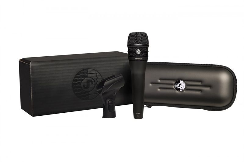 Shure KSM8 Dualdyne Cardioid Dynamic Microphone, Black