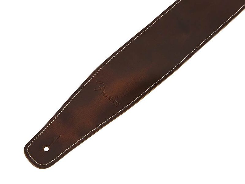 Fender Broken-In Leather Strap Brown