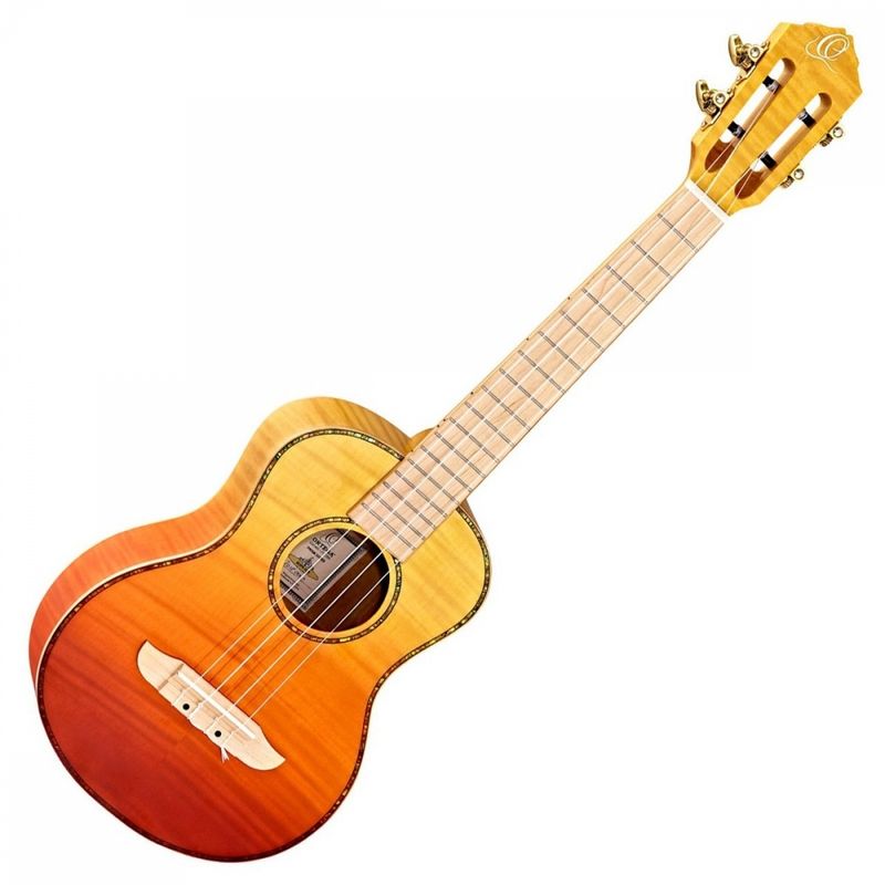 Ortega RUPR-TQB Tenor Ukulele Tequila Burst Fade m/bag