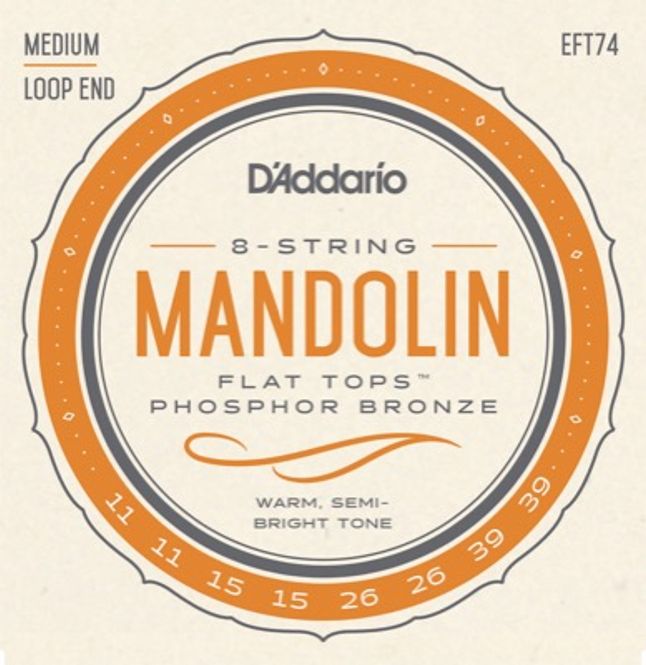 Hovedbilde Daddario EFT74 Medium Mandolinstrenger