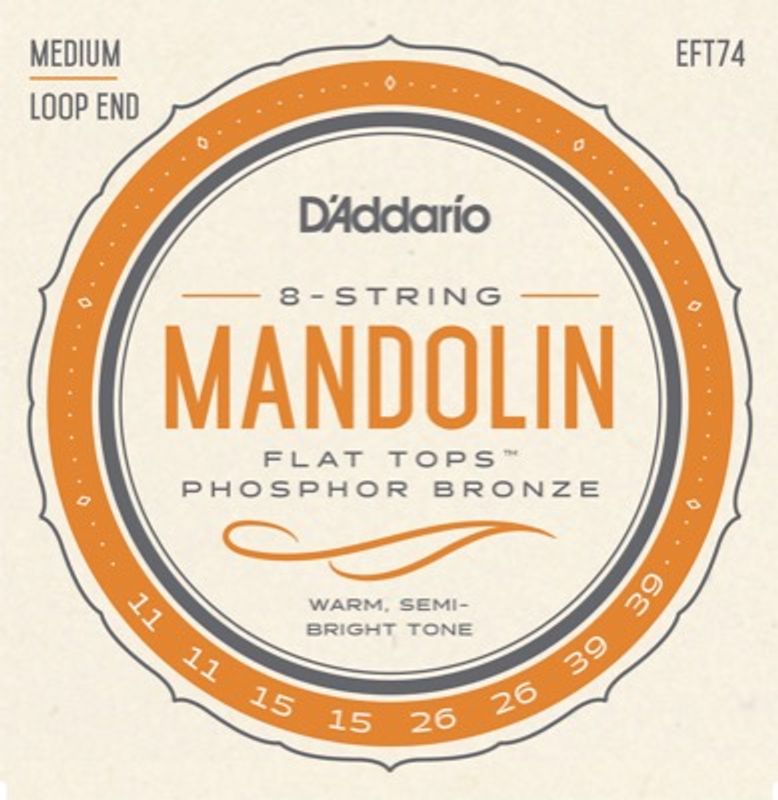 Daddario EFT74 Medium Mandolinstrenger