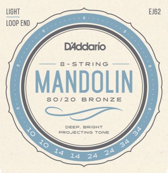 Hovedbilde Daddario EJ62 Light Mandolinstrenger