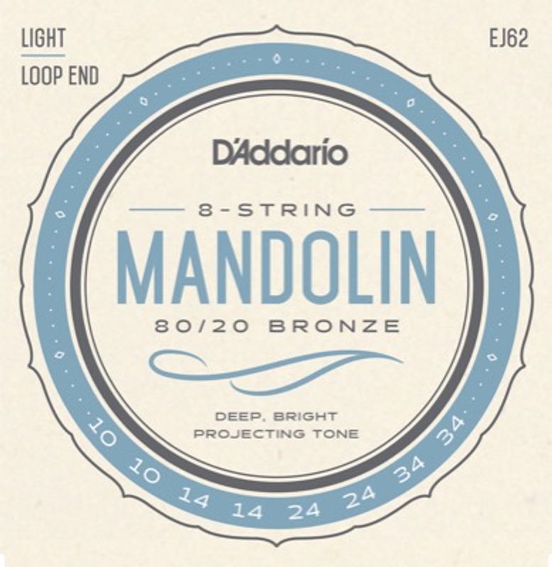 Daddario EJ62 Light Mandolinstrenger
