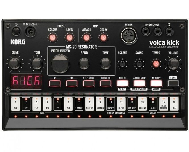 Hovedbilde KORG Volca KICK Bass Synth