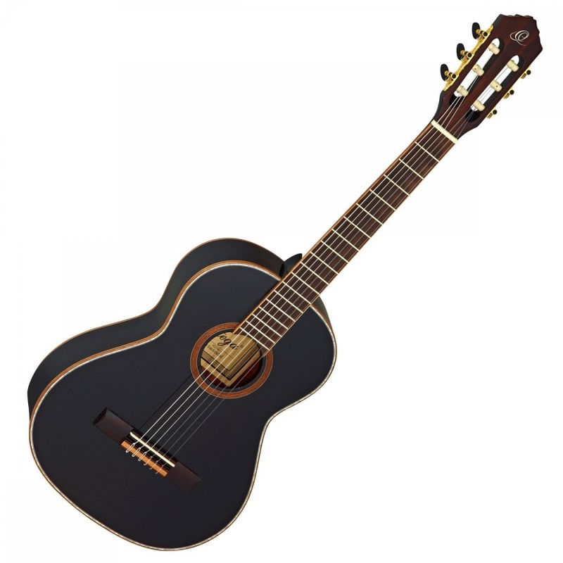 Ortega R221BK-3/4 Black m/bag