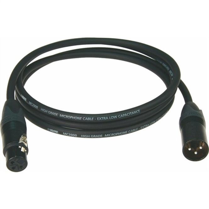 Hovedbilde Klotz M2 Superior mic cable Neutrik XLR/XLR 60cm