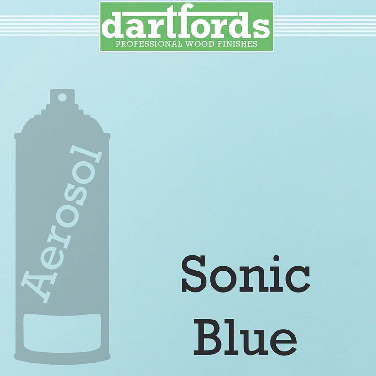 Dartfords FS5379 Nitrocellulose Paint Sonic Blue - 400ml aerosol