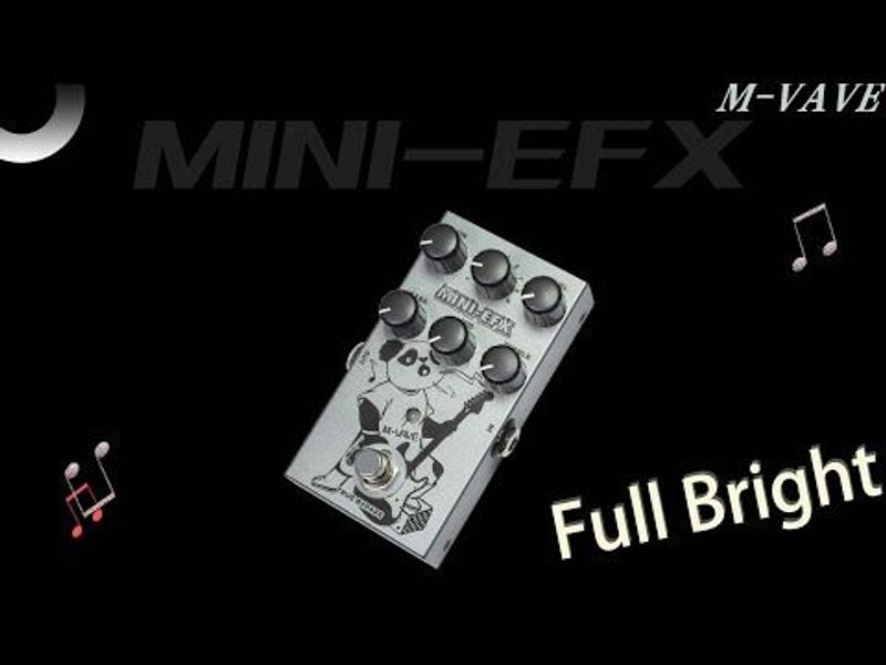 M-vave EFX Pedal gitar-effekt-pedal