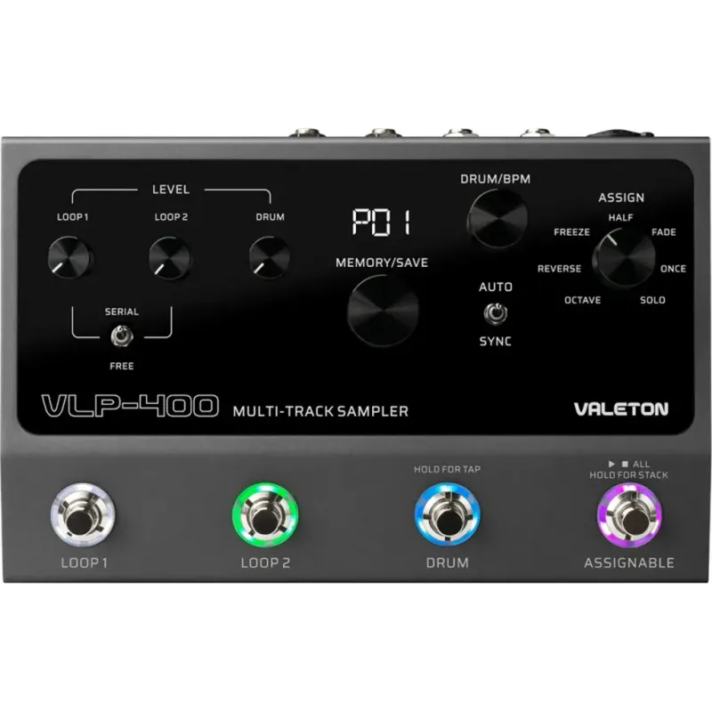 Valeton VLP-400 gitar-multieffekt-pedalbrett