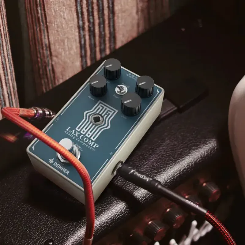 Donner Lax Comp gitar-effekt-pedal