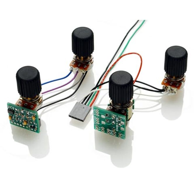 Hovedbilde EMG BTS SYSTEM 2-band bass EQ, 4 pot (Active & X)