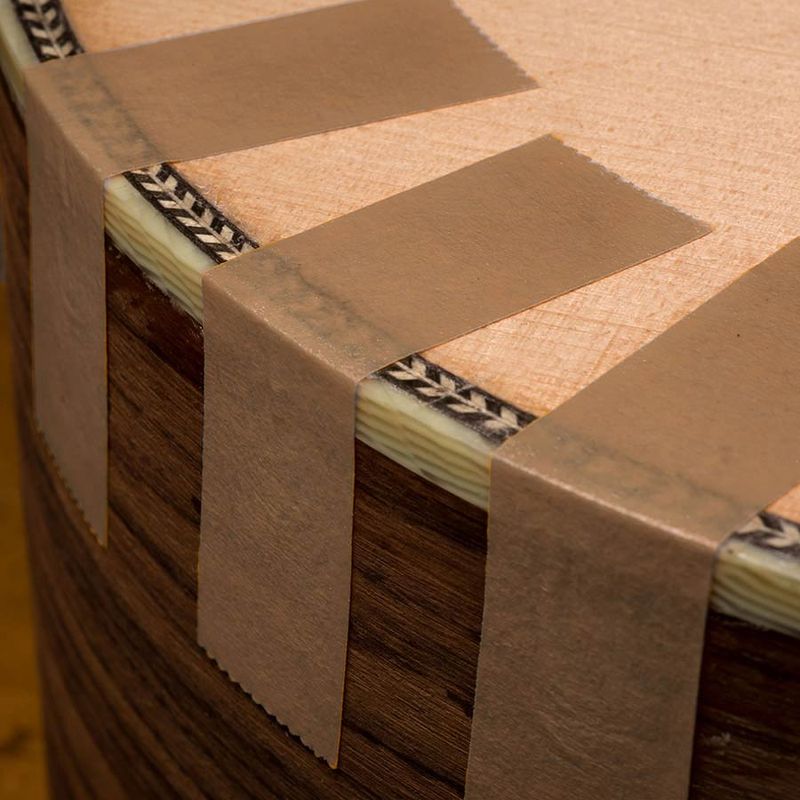 StewMac brown binding tape SM0588