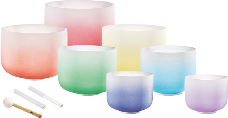 Meinl Sonic Energy CSBCSETCHA Crystal Singing Bowl Chakra 7 dele