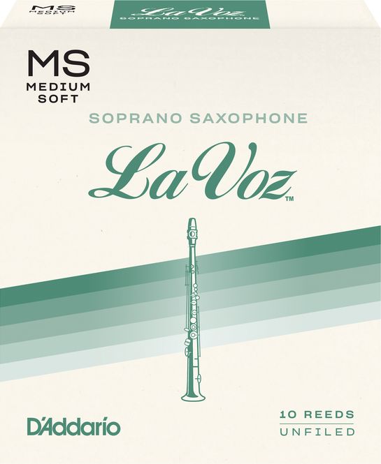 Hovedbilde Daddario La Voz RIC10MS Sopran-sax 10p MS Fliser