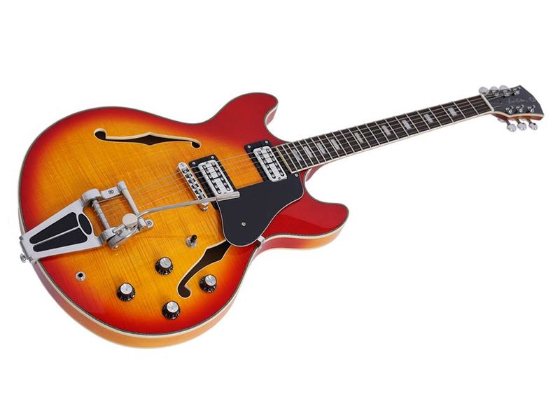 Sire H7T/CS Larry Carlton electric archtop guitar with tremolo